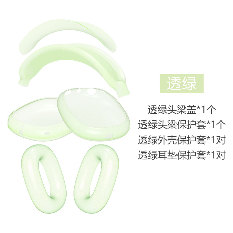 Funda para auriculares Apple AirPods Max, funda protectora de alta transparencia para AirPods Max, funda para diadema, funda para auriculares. image 21