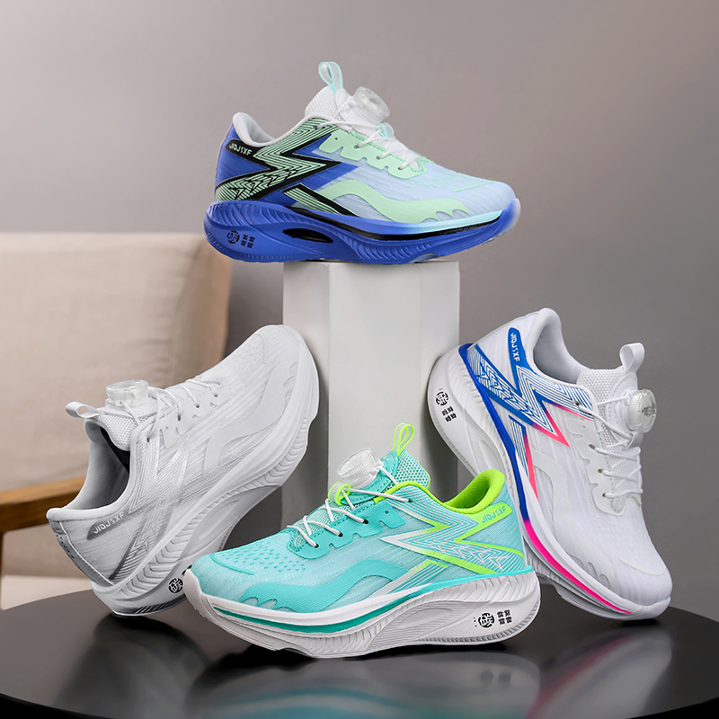 2025 nuevos estudiantes de secundaria zapatos para hombres zapatos de maratón ligeros para correr zapatos de carbono para hombres primavera y otoño zapatos deportivos pareja