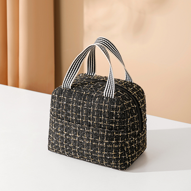Bolsa de almuerzo de moda, bolsa de almuerzo de oficina, bolsa de almuerzo de aislamiento térmico, bolsa de caja de almuerzo, bolsa de hielo al aire libre