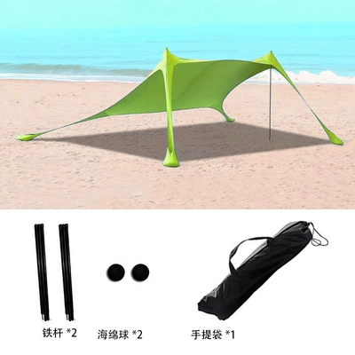 Camping Canopy Cross-Border Upf50+ — Avtomobil yan çətirləri - green-foundation-2-hardcore-200160150cm