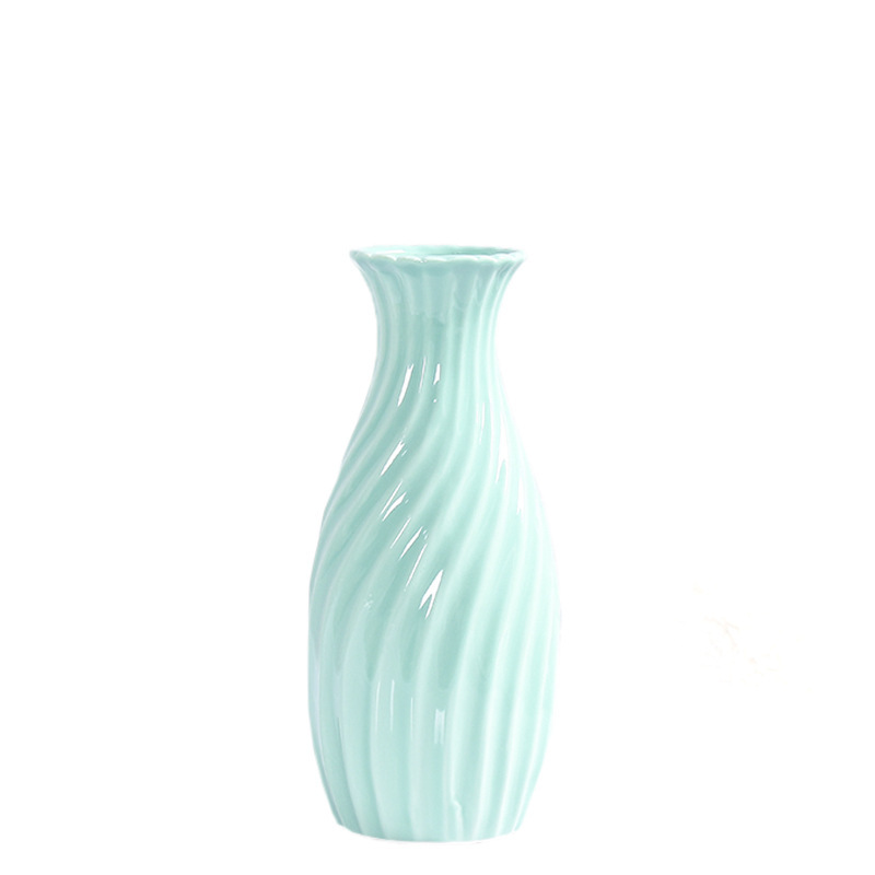 INS Estilo nórdico cerámica pequeño florero decoración florero flor seca flor artificial decoración Decoración