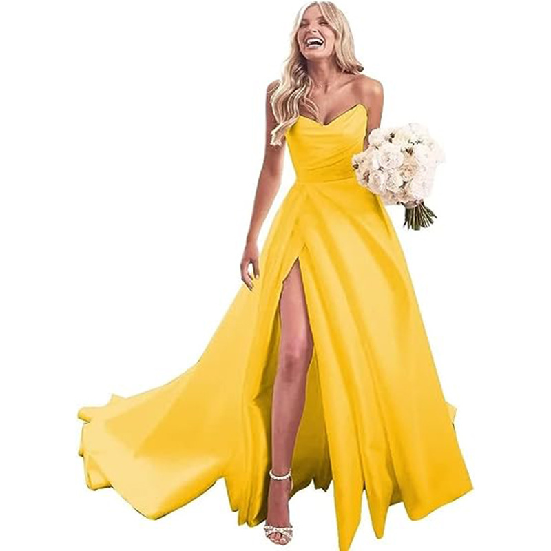 Bright yellow