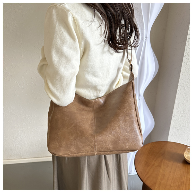 PU Große Kapazität Damen Tote Beliebte Mode Schulter Umhängetasche_voghion.com