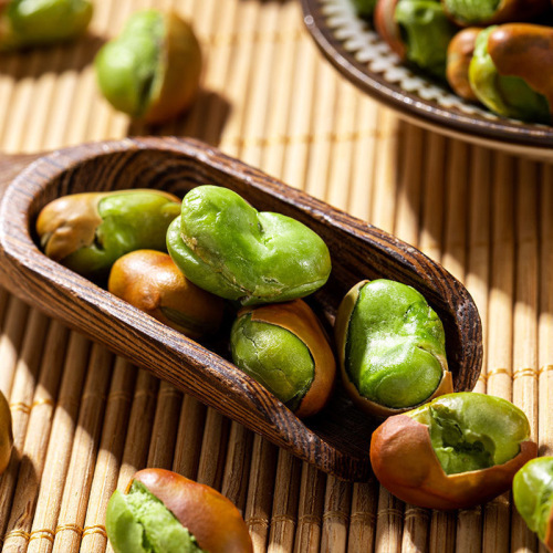 New Arrival Yunnan Baoshan Green Core Small Edamame Ready-to-Eat Original Bagged Nostalgic Snack Food Roasted Edamame Specialty Wholesale