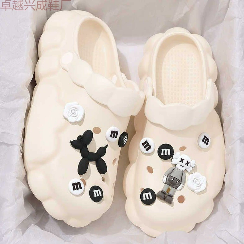 Симпатичные облака пещерные туфли женские летом носят новые противоскользящие стукашки