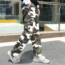 厂家直销 招代理 户外工装宽松大码多口袋迷彩裤 休闲裤长裤 军款