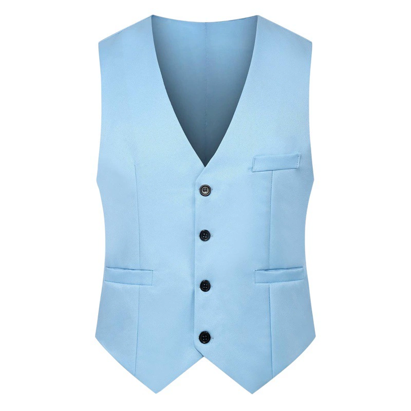 Весна и осень, новый британский модный мужской костюм, жилет, Приталенный жилет, мужской жилет, корейский костюмный жилет, модный красивый