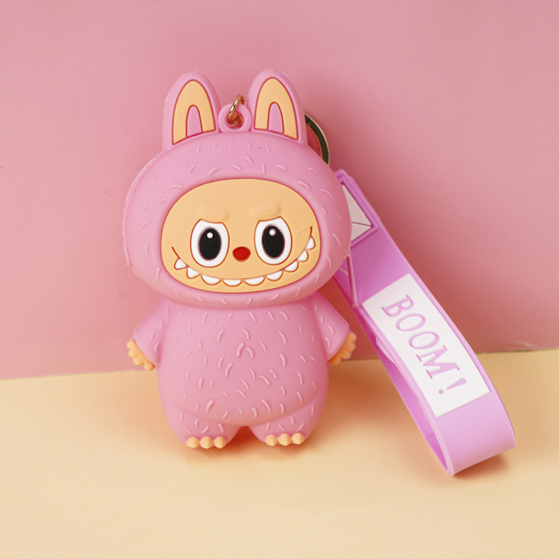 メーカーが生産するネズミ駆除パイオニアラブブキーホルダーペンダントシリコンバッグかわいい子供用小銭入れ|undefined
