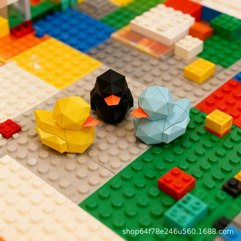 Stem, toy for experiments, duck, early education, science, (Cross-border trading)