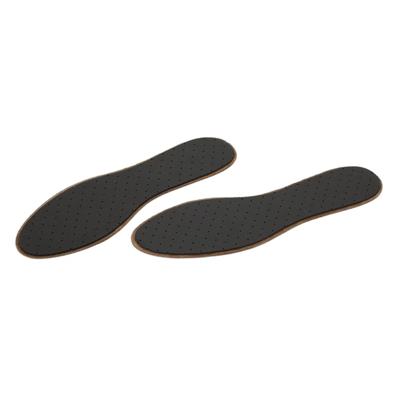 Al por mayor primera capa de piel de oveja almohadilla Plantilla de cuero genuino transpirable sudor-absorbente desodorante descompresión refrescante activado de látex de carbono pad deportes