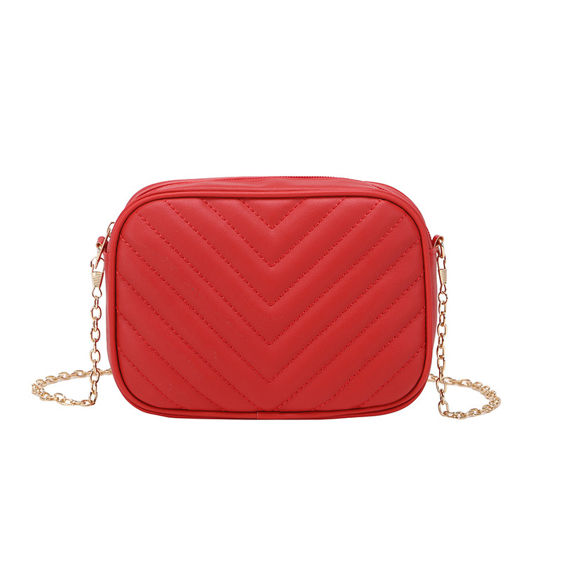2023 nuevo bolso coreano universal moda ocio cadena bolso de hombro V bordado camerasa mochila image 14