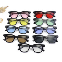 新女潮小方框墨镜明星同款海洋片太阳镜高颜值情侣防晒潮原宿眼镜