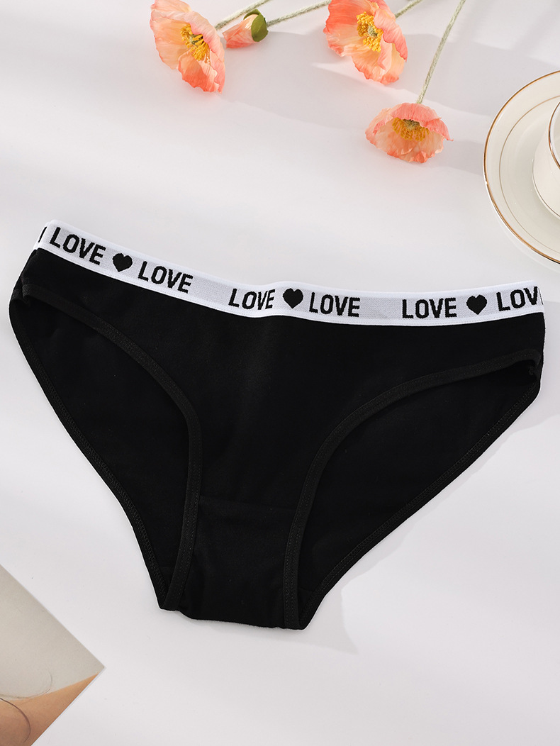 35g Weight Low Waist Panties Waist Briefs Panties Style Panties Lingerie Type Cotton Spandex Fabric Type 1 Piece Quantity Vocabulary Words/Name, Color Block Pattern All Seasons Season Women's Gender Simple Style Style Vocabulary Words/Name Color Block Simple Style Cotton Spandex All Seasons Low Waist Briefs Panties Panties 6
