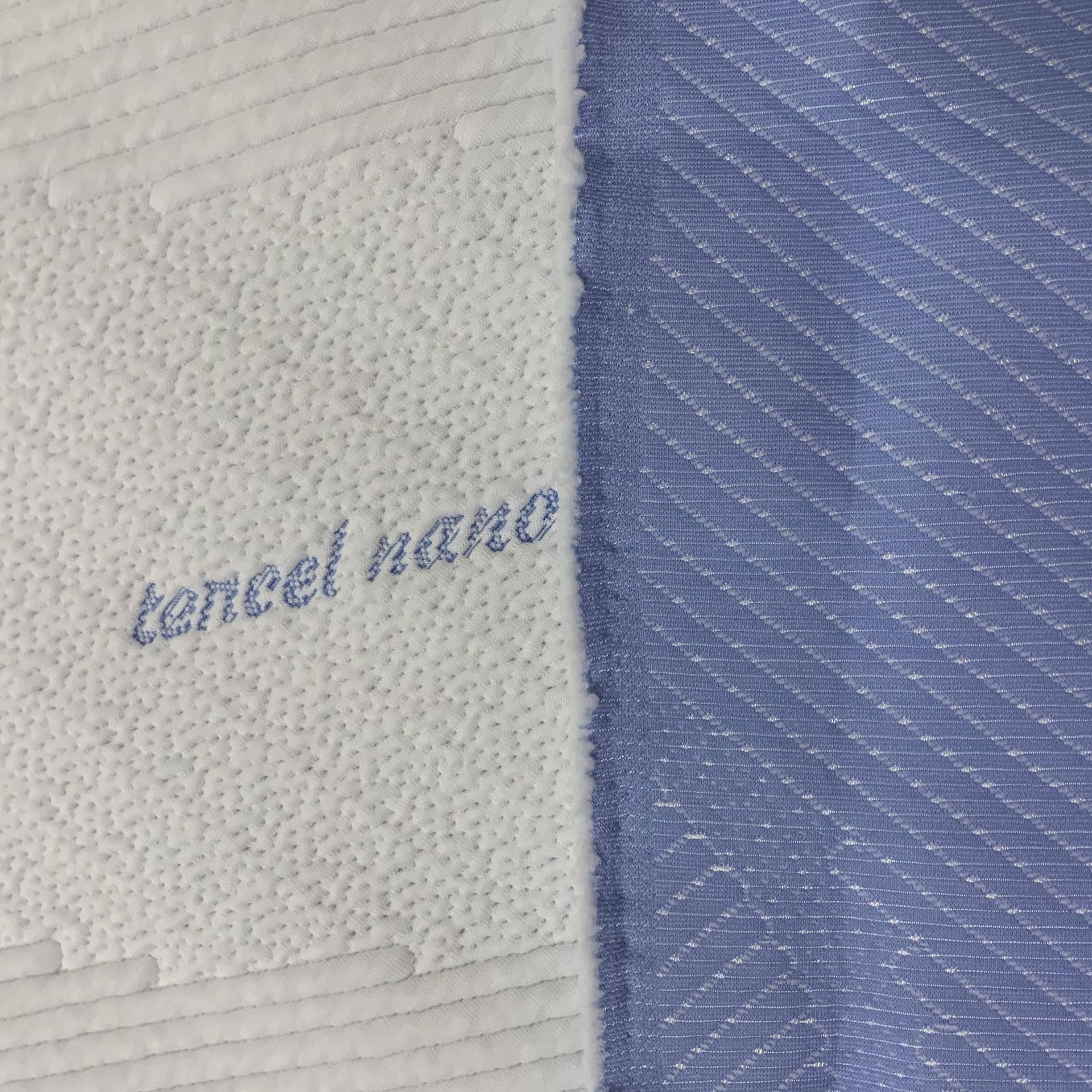 500g tela de colchón tejido Jacquard puede agregar tela de colchón de nanofilamento de tela funcional personalizada fábrica