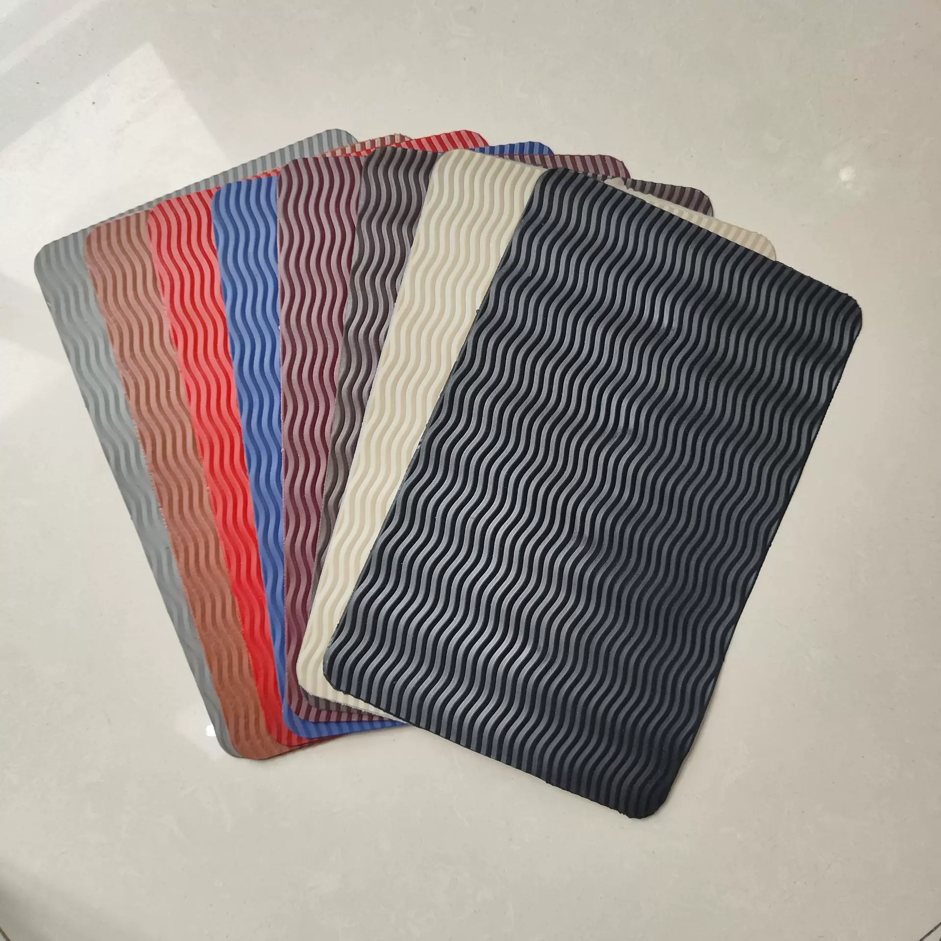 样品专拍通用汽车脚垫机缝踏皮样品专拍皮革免螺丝修补单色热压PV