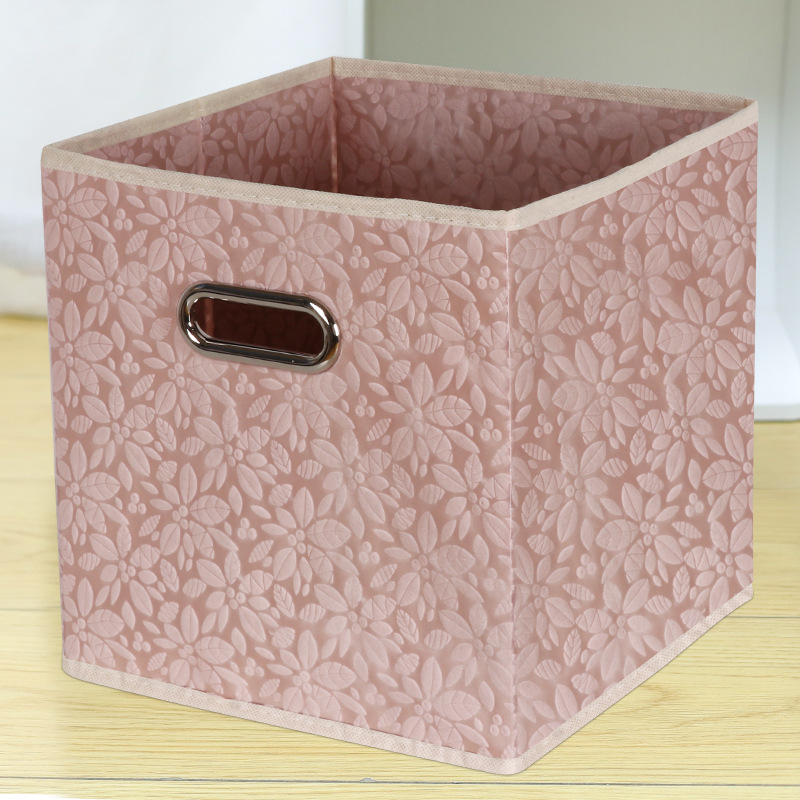 Amazon descubierto caja de almacenamiento de juguete cesta plegable caja de almacenamiento cajón armario caja de almacenamiento al por mayor