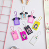 Cartoon photo frame, keychain for elementary school students, acrylic pendant, Korean style