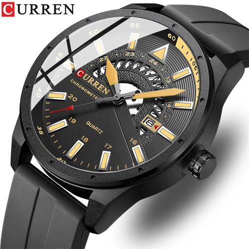 CURREN Cardain Model 8421 New Waterproof Business Quartz Calendar Creative Fashion Casual Men's Watch