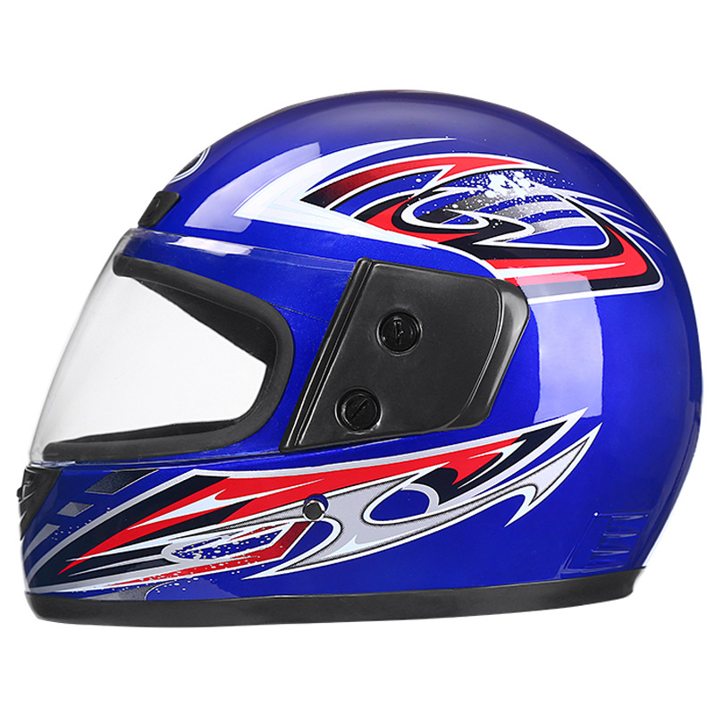 Motorcycle Helmet Electric Car Helmet Riding Safety Helmet Unisex Full Helmet 105