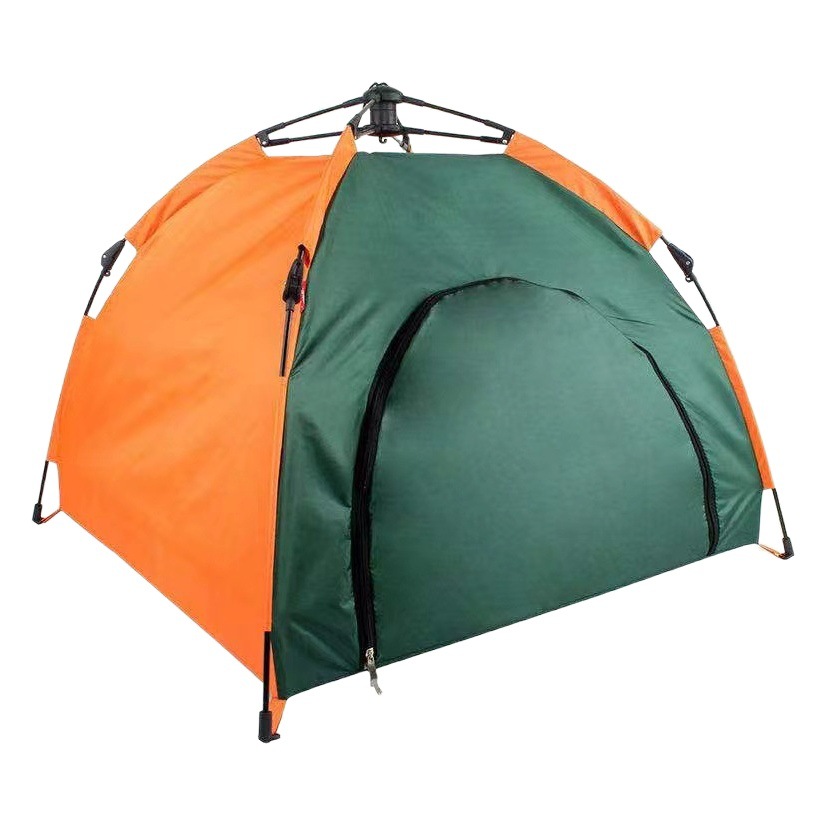 En stock pelo rápido almacenamiento automático tienda de mascotas gato perro tienda de campaña al aire libre nido cuatro estaciones universal extraíble y lavable