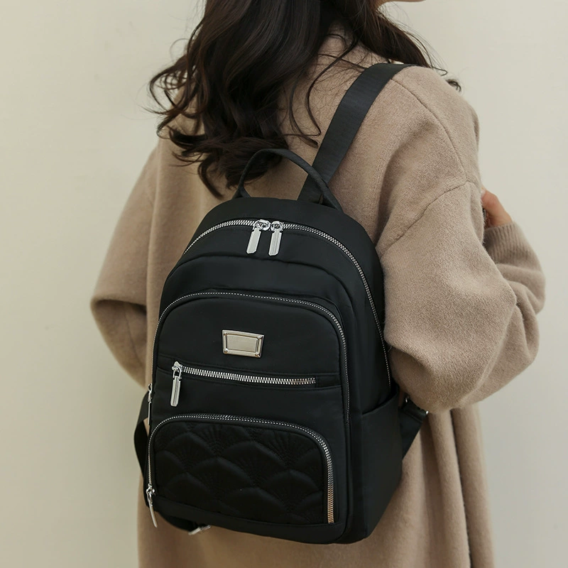 Capacious backpack, bag for traveling for leisure, for import