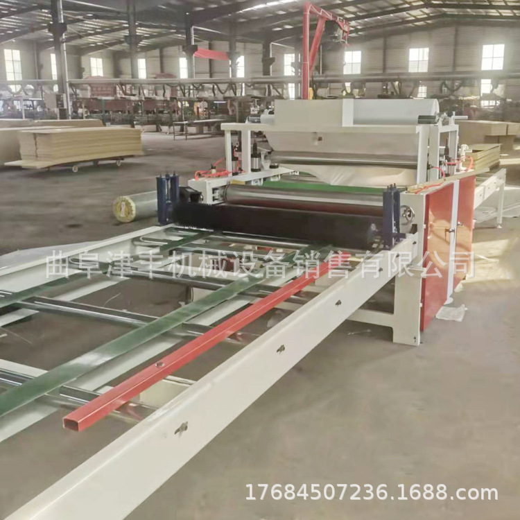 新型防火风管复合机 排烟管道覆彩钢板贴面机 岩板镀锌钢板平贴机