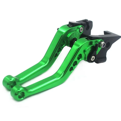 Handle Lever — Motorcycle Handle Cover - green-short-style-without-logo