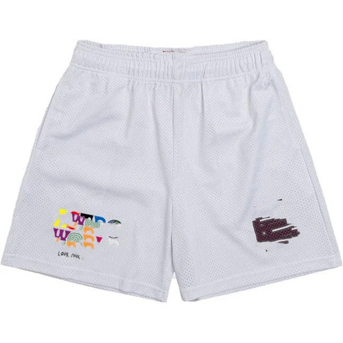 American-style basketball shorts trendy summer fitness running sport quick-drying breathable beach mesh above-the-knee four-quarter pants