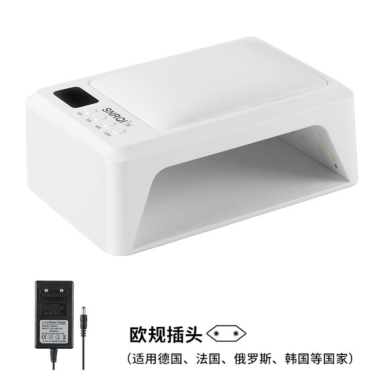 SNRQI速干大功率led黑手照烤指甲油胶T8光疗烤灯美甲店用手枕UV灯|undefined