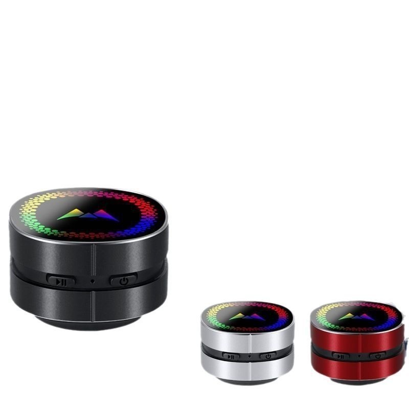 骨伝導bluetoothオーディオ無線携帯型bluetoothスピーカーLED付きカラフルな変幻小型スピーカーM1|undefined