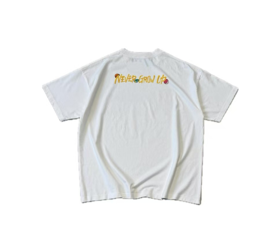 Trendiges Oversized T-shirt Mit Washed-look Und Distressed-effekt_voghion.com
