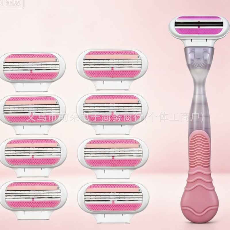 Venus three-layer razor for women, anti-scratch blade, manual shaver, hair remover, wholesale from manufacturer Venus three-layer razor for women, anti-scratch blade, manual shaver, hair remover, wholesale from manufacturer