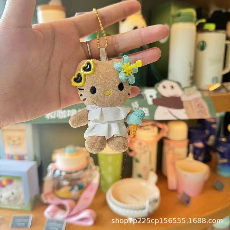 日本のかわいいカードキャプターキティサンリオクロミシナモンドッグぬいぐるみペンダント人形装飾|undefined