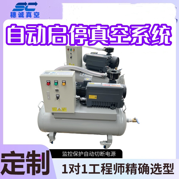 穗诚移动式真空系统 3kw 专业制造 噪音低抽除空气和其他干燥气体