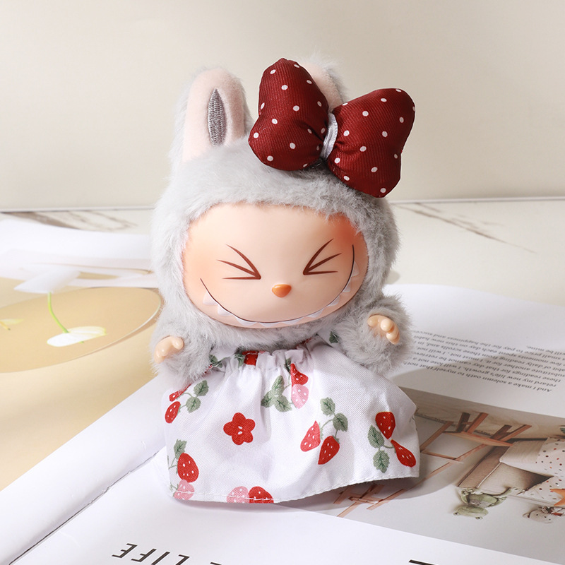 ラブブベビー服ドレス新製品はラブブ人形周辺機器を着用できますかわいい着替えぬいぐるみ服卸売|undefined