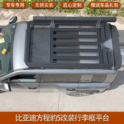 Roof rack roof luggage rack platform - equation-leopard-5-original-platform-non-destructive-installation