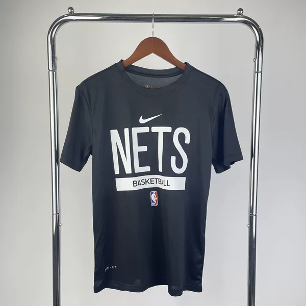 American Basketball Short-sleeved T-shirt Men's Lakers Curry Warriors Nets Training Clothes Quick-drying Leisure Sports Summer NBAT Shirt