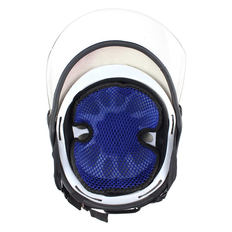 Производитель накладки для мотоциклетного шлема, буферная изоляционная подкладка, Электромобиль, термостойкая, пот, дышащая, вентиляционная, защитная накладка