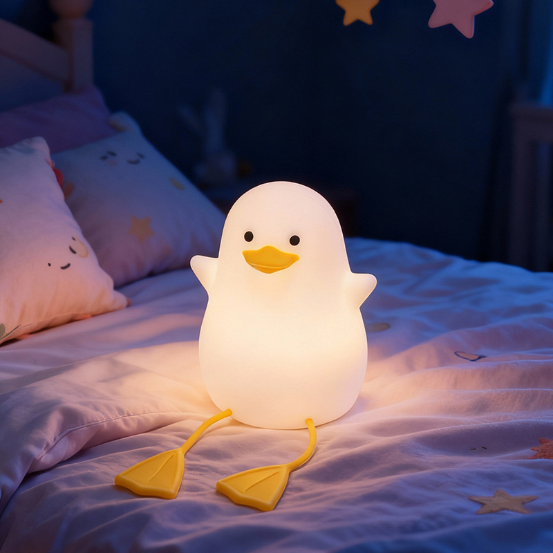 Lámpara de noche de luces de atmósfera de luces de protección oculares de lactancia dormitorio infantil con luces de cabecera de cama de dormir nubes