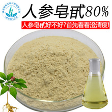 【可议价】人参皂甙80%定制 水溶人参茎叶总皂苷人参提取物原料