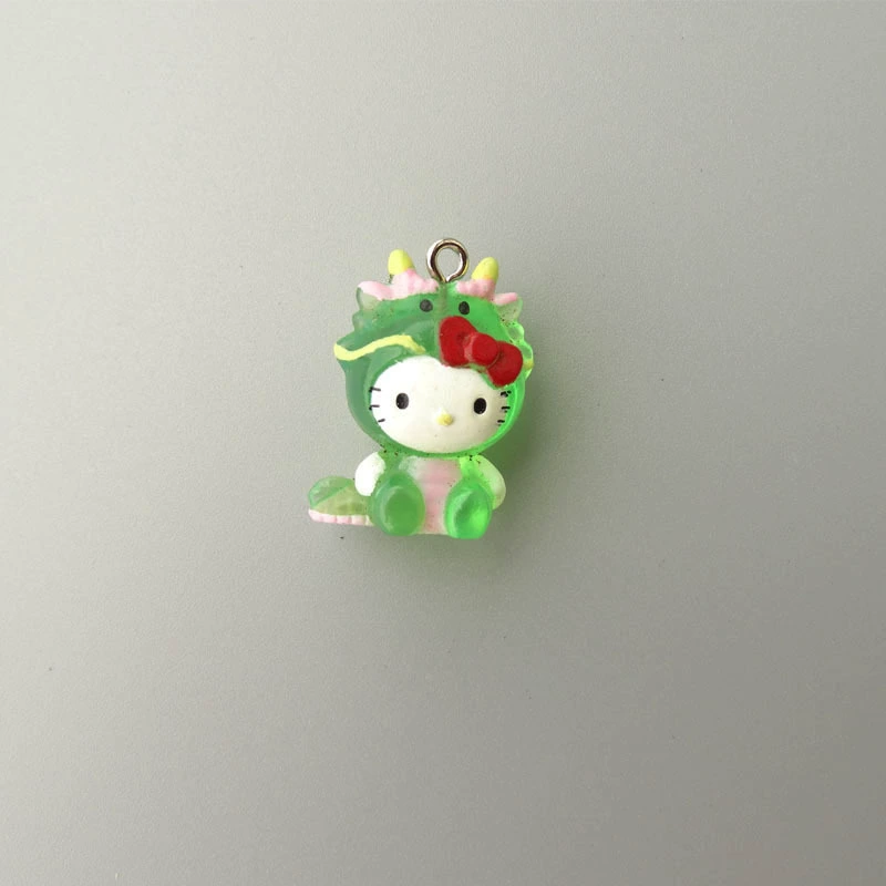 Hello Kitty, маленькая мини-фигура, подвеска, handmade