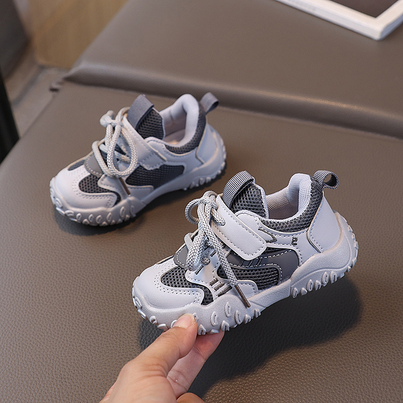 子供靴春と秋の新しい子供用スポーツシューズ女の子ベビーシューズ通気性メッシュシューズ男の子ソフトソールカジュアル道徳訓練靴|undefined