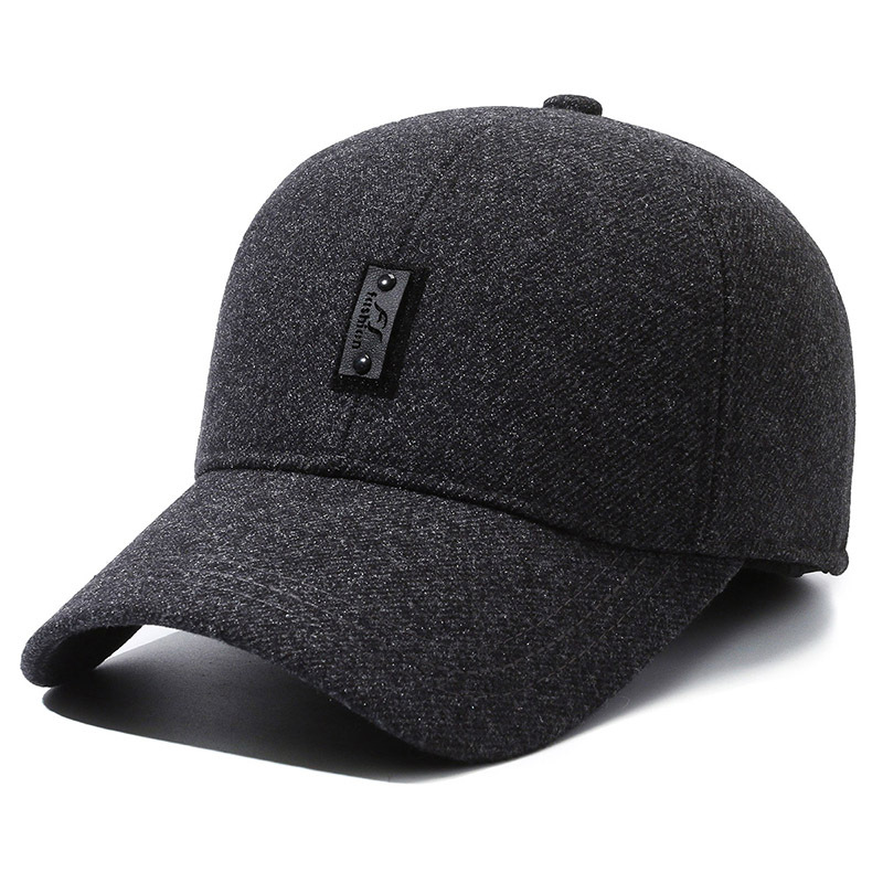 Warme Baseballcap Für Herren Mit Ohrenschutz Herbst Winter_voghion.com