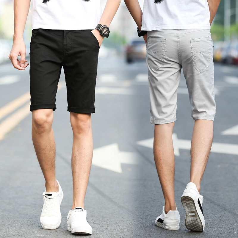[factory direct] low price impulse summer thin casual pants shorts men's pants cotton straight pants men's
