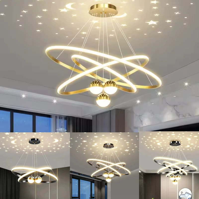 LED-потолочная лампа для гостиной, умные светильники, стиль легкой роскоши