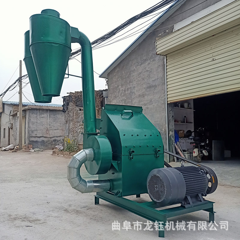 三相电水稻秸秆打粉机 豆秸地瓜秧粉碎机 饲料加工粉碎机破壁