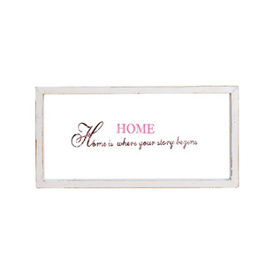 Factory custom art mirror glass products home decoration necessary to map custom cross-border retro hot sale