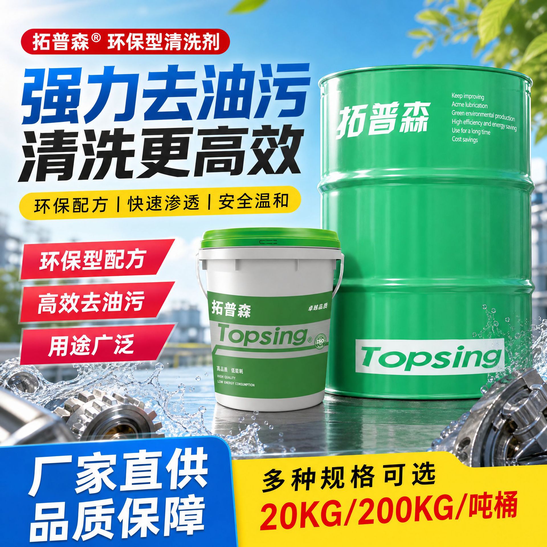 Очиститель Topson GL7113, 20 кг