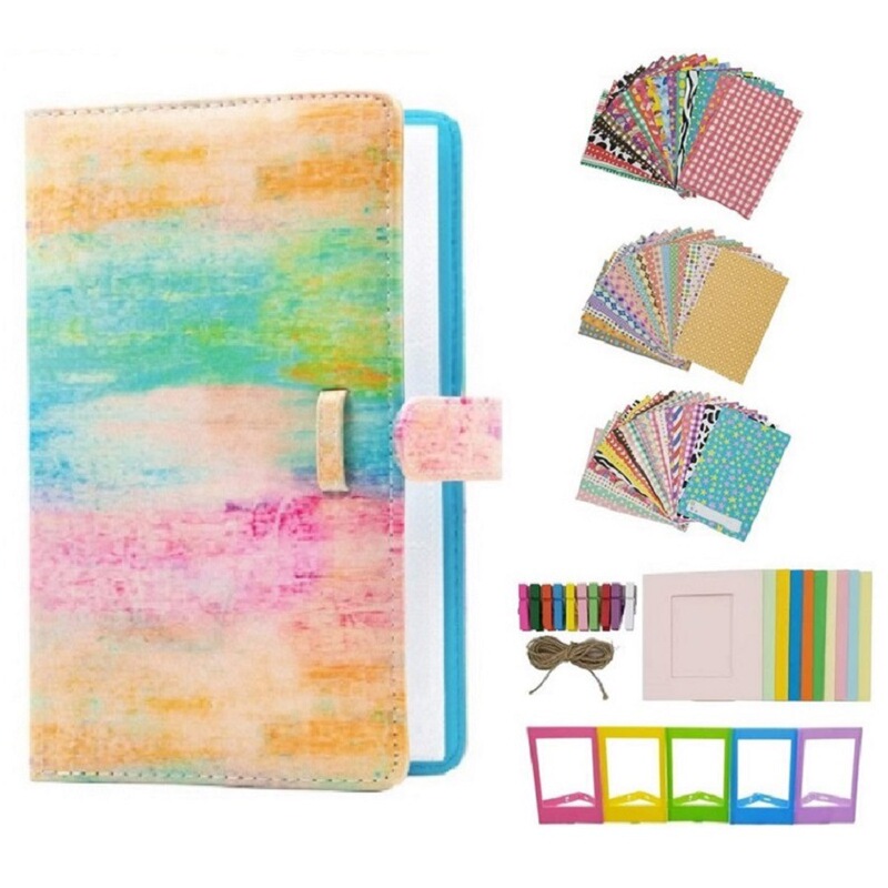 Polaroid 108 Pieces 3inch Photo Album instax mini12/11/8/9/7s/70/90 Sticker Photo Frame