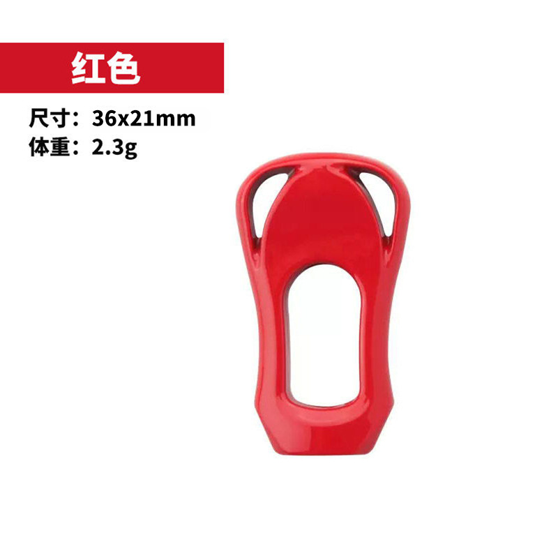 Dawa Bola de agarre hueco Luya accesorios de artes de pesca modificado ultraligero Bola de agarre transparente ligero pequeño carrete de pesca agarre